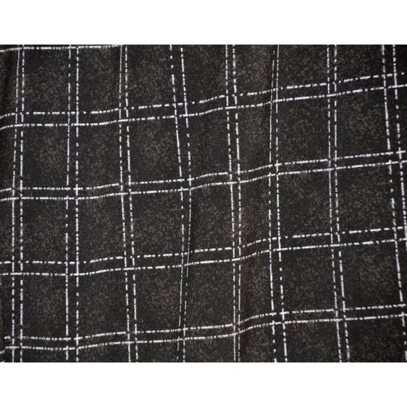 Torrid Wide Leg Women's Black Purple Plaid Windowpane Career Pants Plus Size 28 - Picture 5 of 7